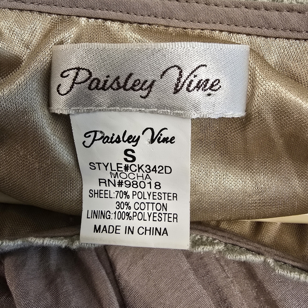 Paisley Vine Dress - Picture 4 of 4
